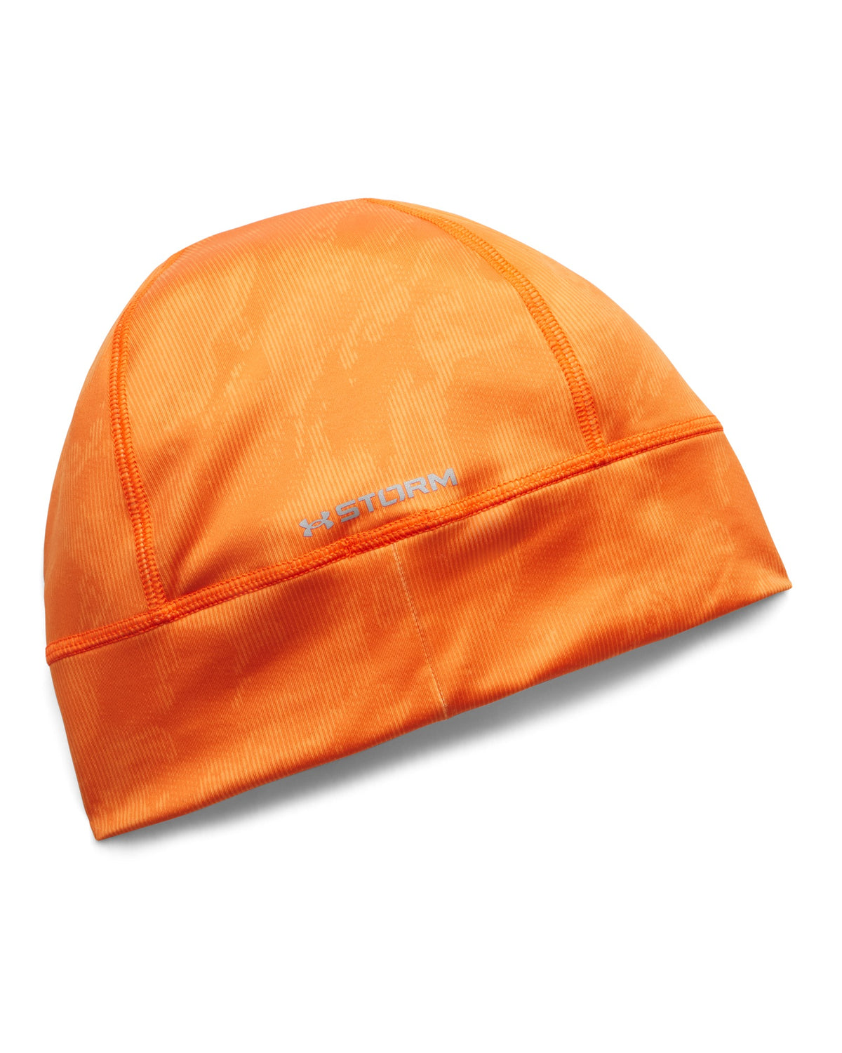 Under Armour Velociti Storm Beanie - Outrageous Orange / Reflective – back view