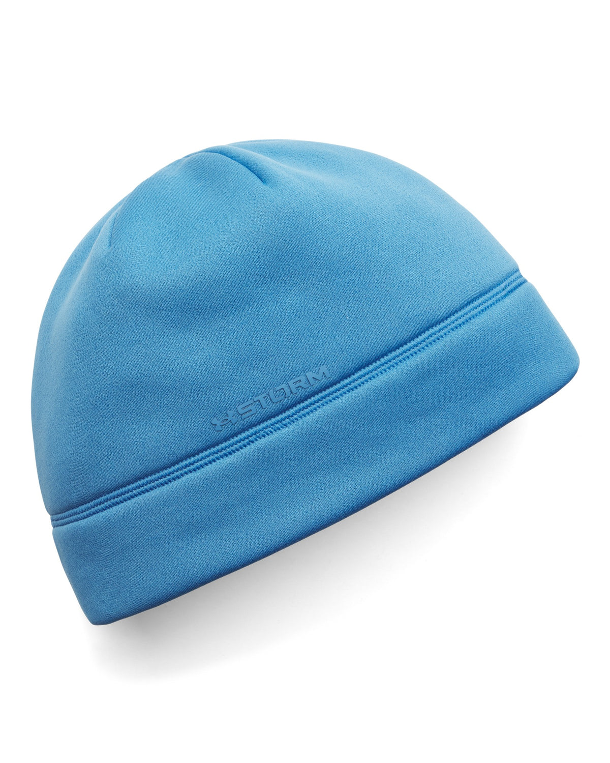 Under Armour Storm ColdGear Infrared Beanie - Aegean Blue / Blackout Navy - back