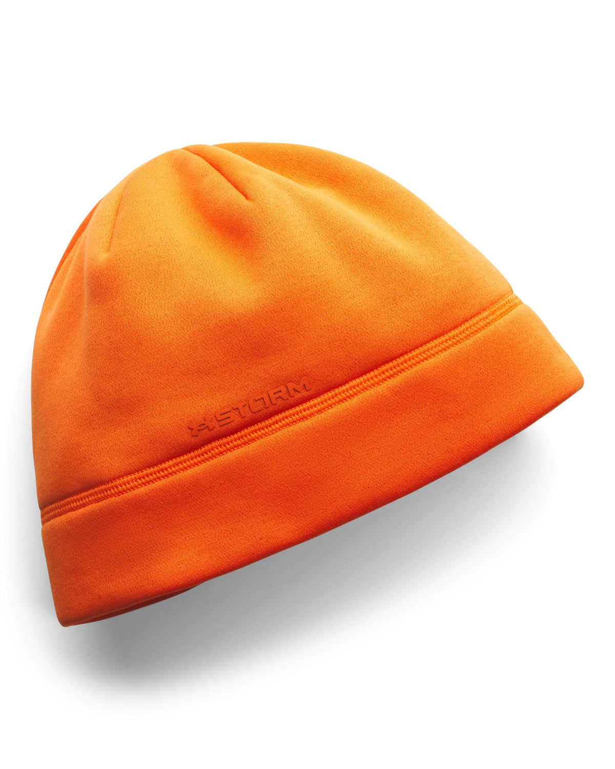 Under Armour Storm ColdGear Infrared Beanie - Outrageous Orange / Black - back