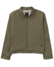 RVCA Dayshift Windbreaker Jacket - Light Olive - front