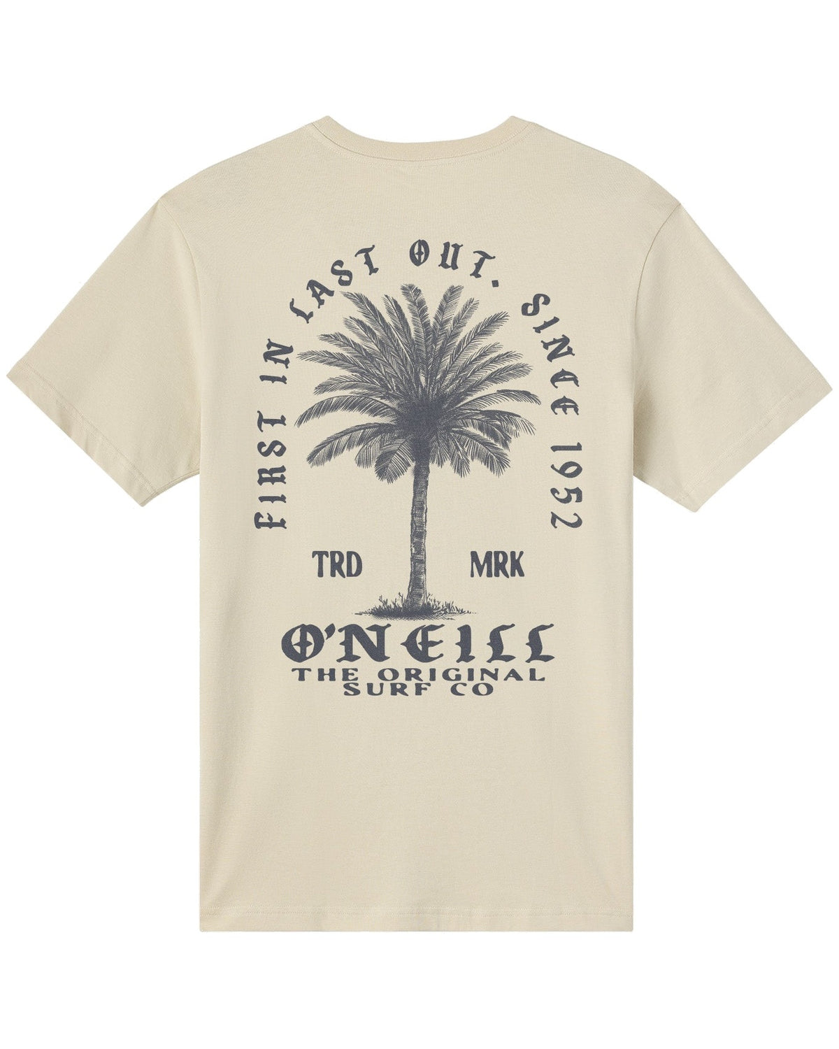 O'Neill Tag Line Classic SS T-Shirt - Light Khaki - back
