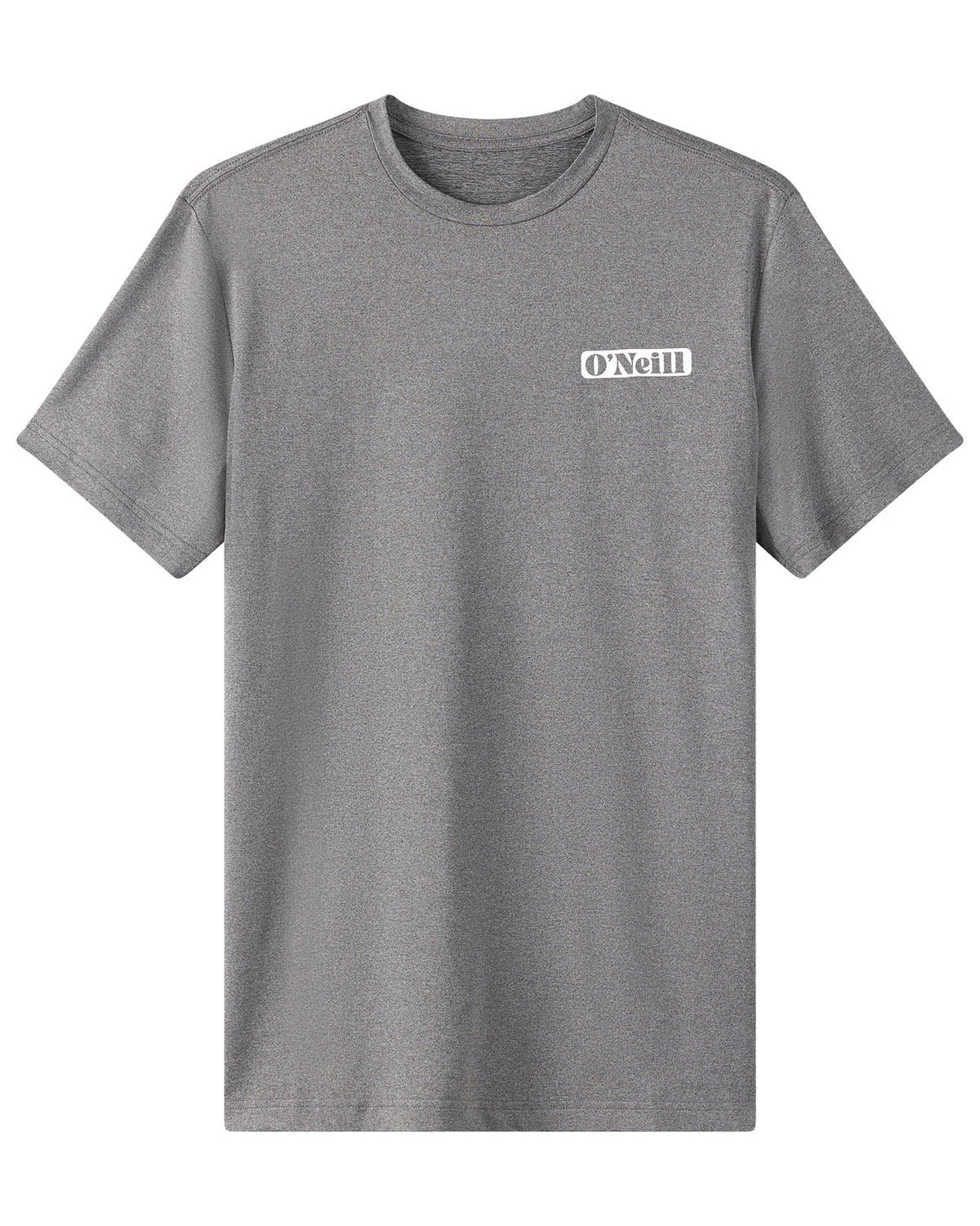 O'Neill Lines UPF SS T-Shirt - Gargoyle Melange - front
