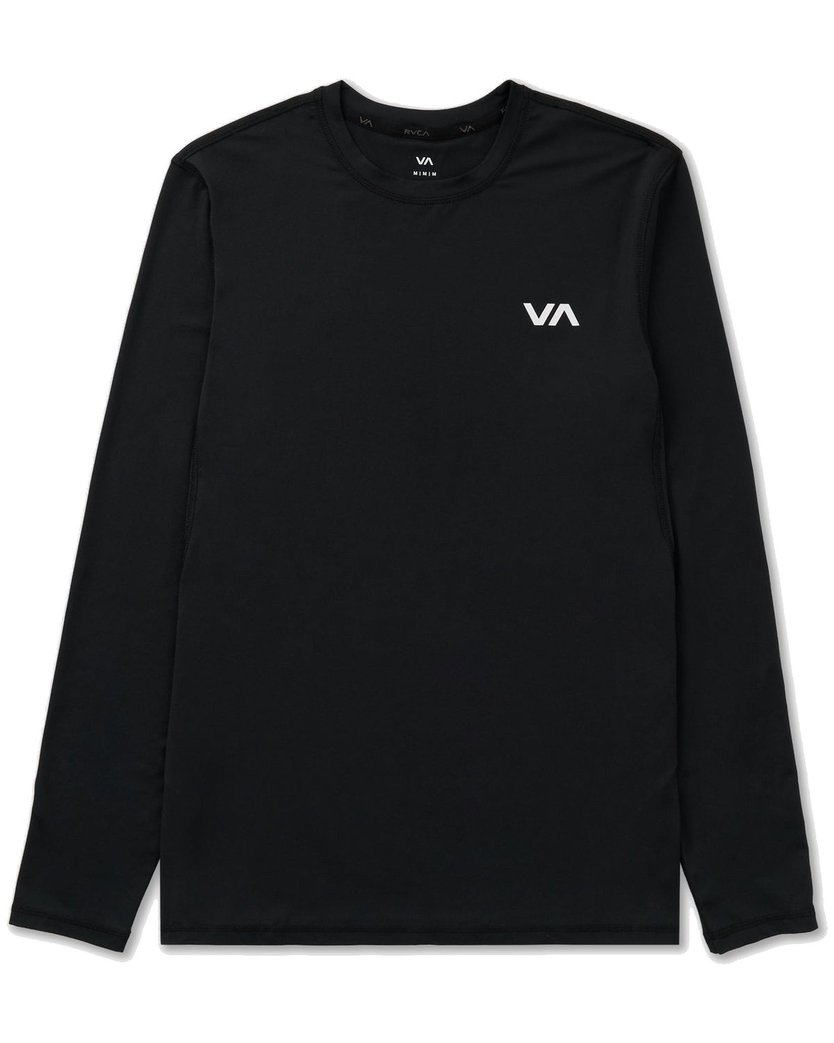 RVCA Sport Vent Long Sleeve T-Shirt - Black - front