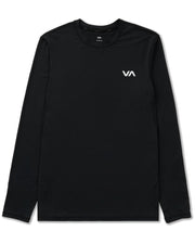 RVCA Sport Vent Long Sleeve T-Shirt - Black - front
