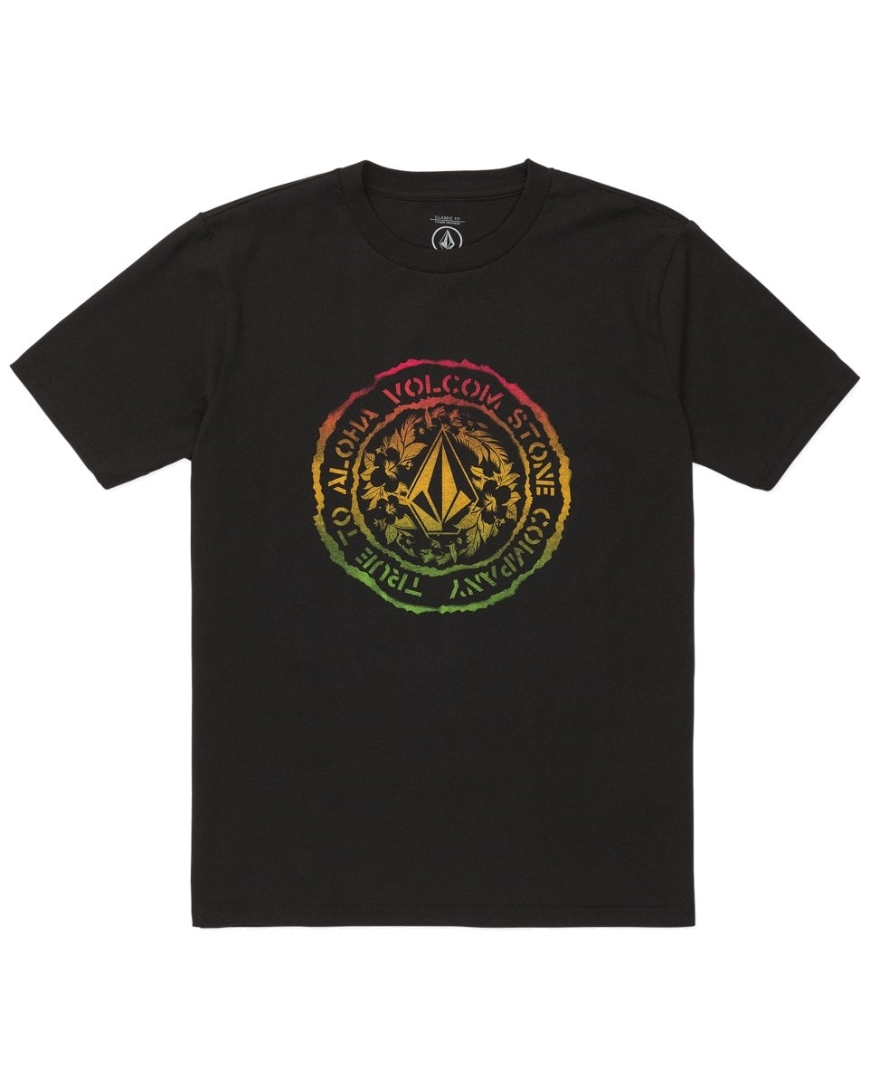 Volcom Tropunk Men's Short Sleeve T-Shirt - Black - front