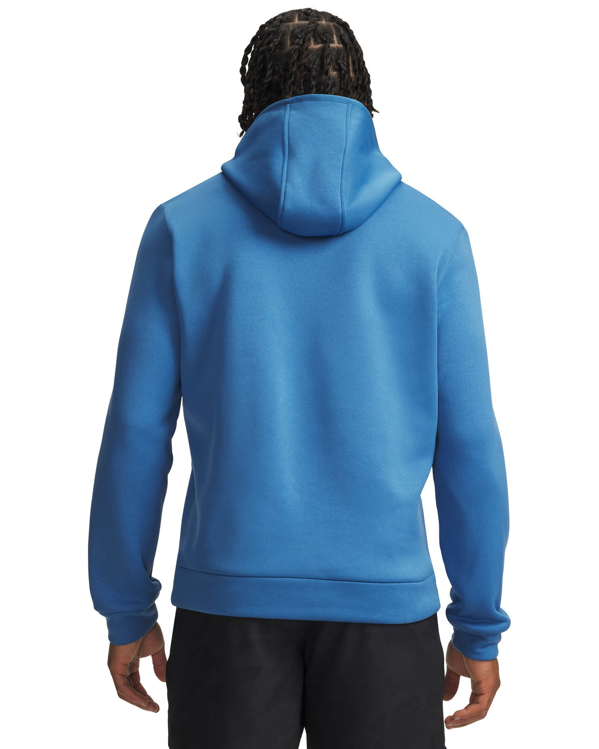 Under Armour Armour Fleece Hoodie - Aegean Blue – back view