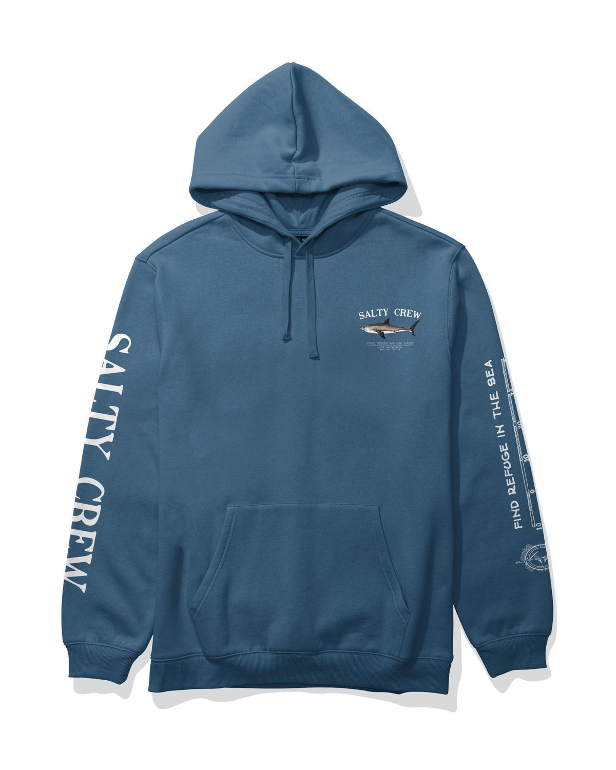 Salty Crew Bruce Fleece Hoodie - Cast Blue