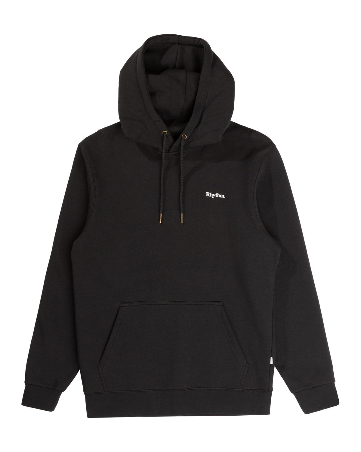 Rhythm Brand Fleece Men's Pullover Hoody - Black - front