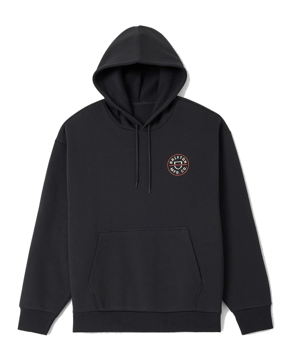 Brixton Crest II Hoodie - Black