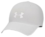 Under Armour StealthForm Uncrushable Unisex Hat – Lightweight Performance, Distant Grey / White - L/XL