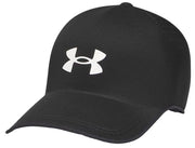 Under Armour StealthForm Uncrushable Unisex Hat – Lightweight Performance, Black White