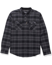 Salty Crew Fathom Tech Flannel - Black Grey