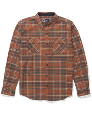 Salty Crew Fathom Tech Flannel - Russet