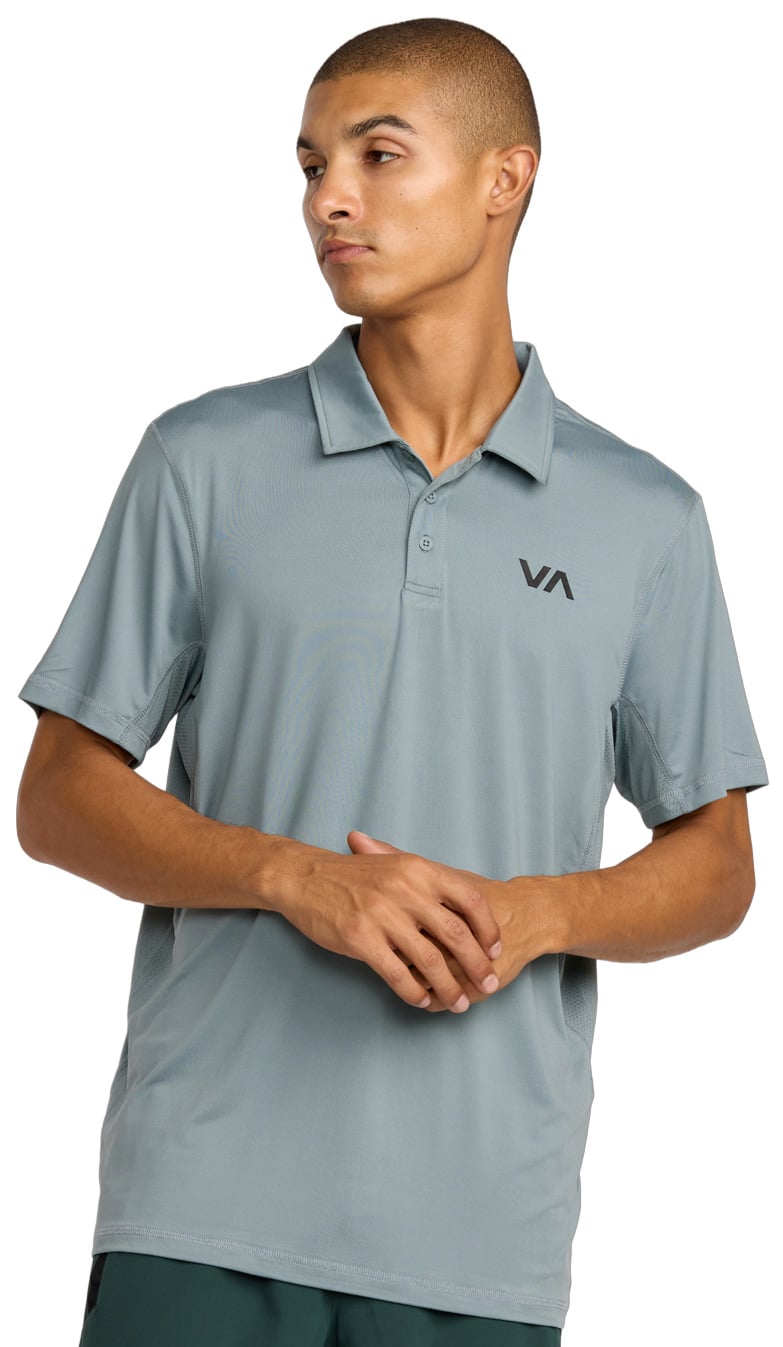 RVCA Sport Vent Polo - Lead