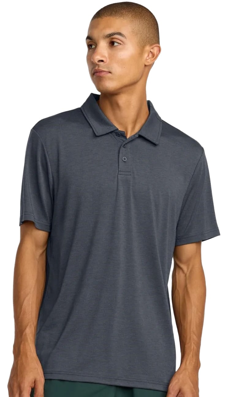 RVCA Balance Polo - Garage Blue