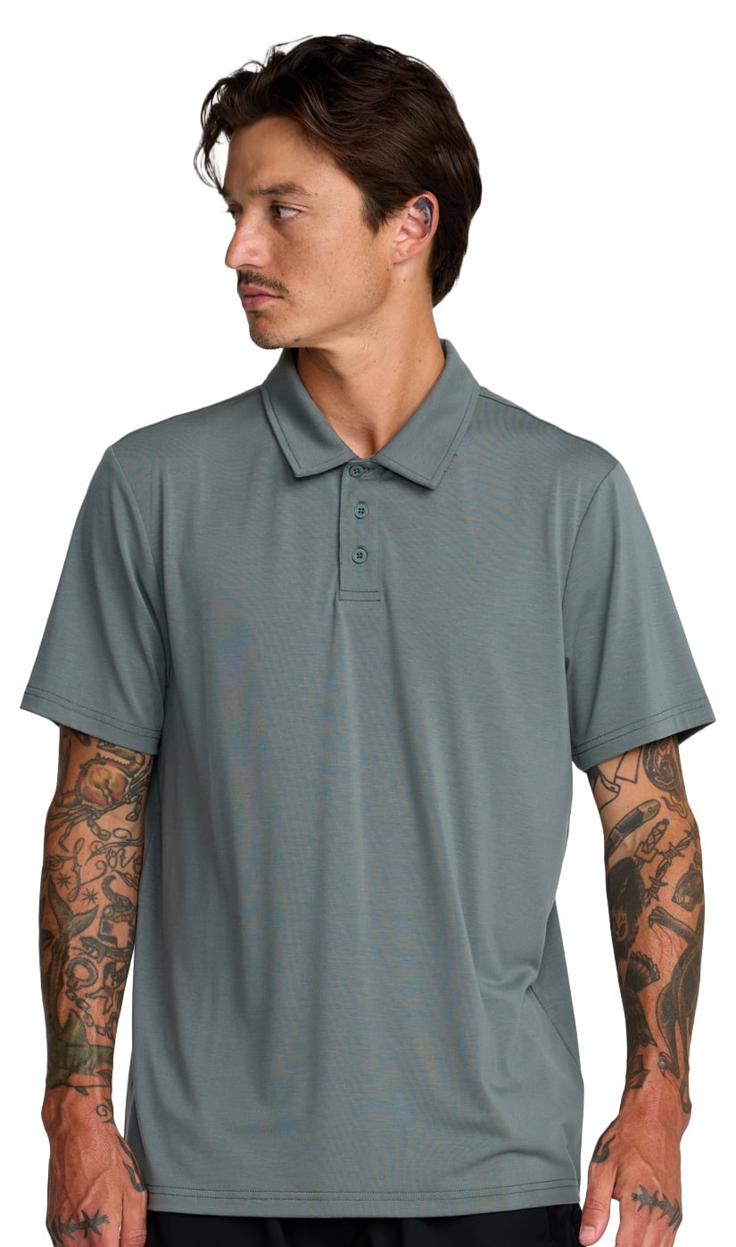 RVCA Balance Polo - Balsam Green