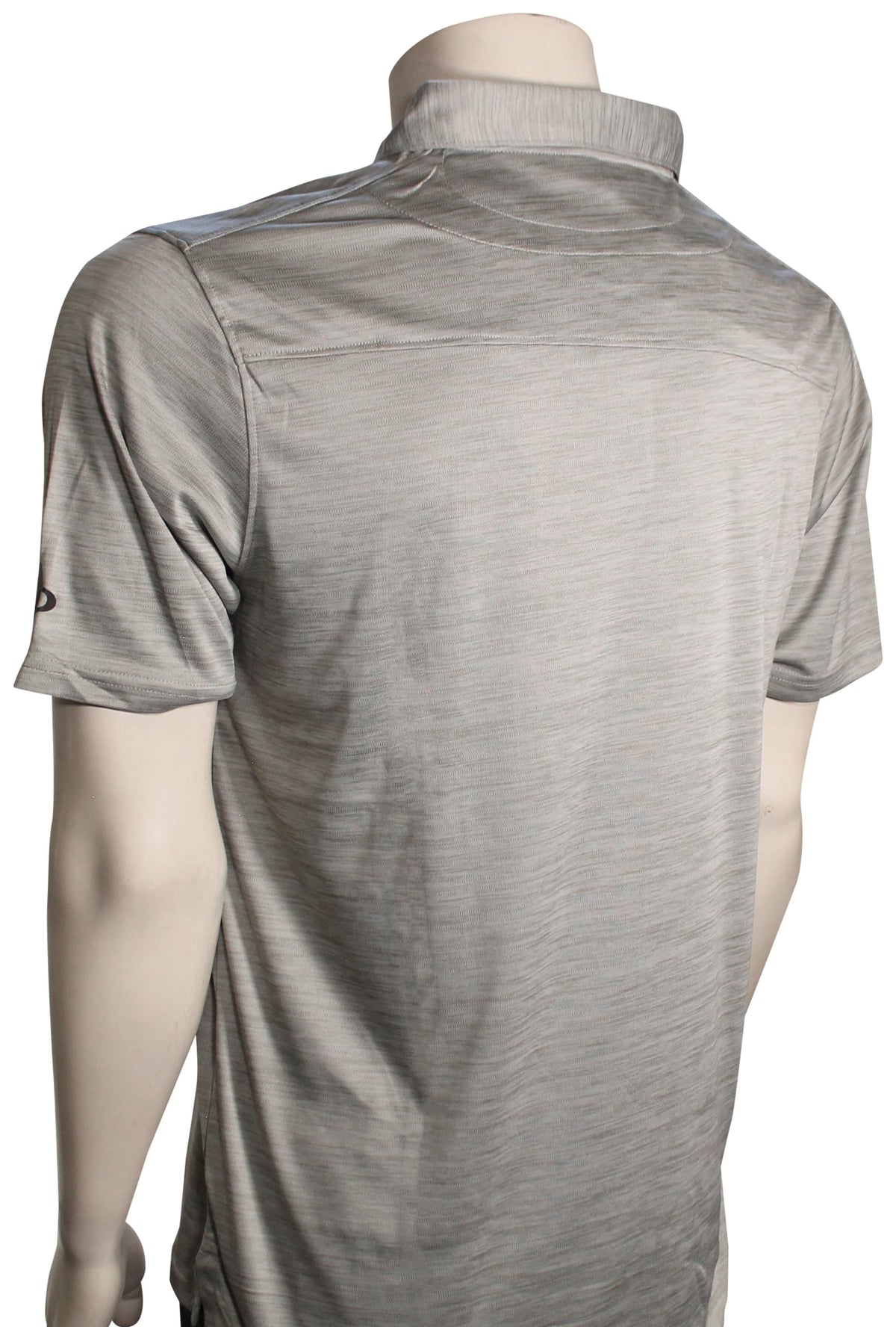 Oakley Aero Hydrolix Polo - Stone Grey Heather – back view