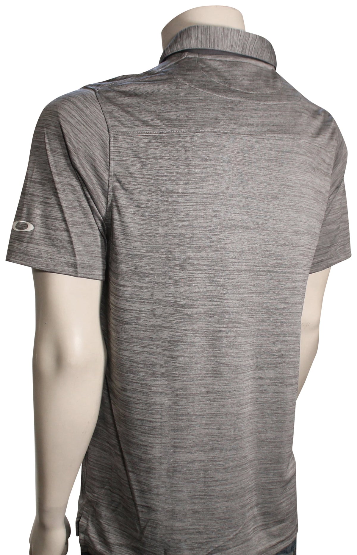 Oakley Aero Hydrolix Polo - Storm Grey Heather – back view