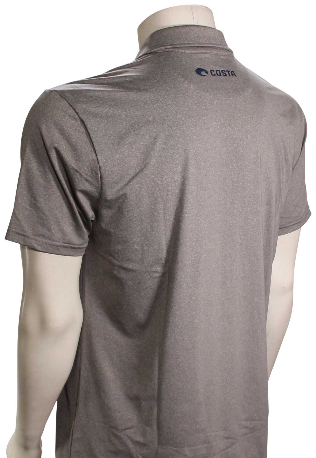 Costa Voyager Polo - Storm Grey Heather