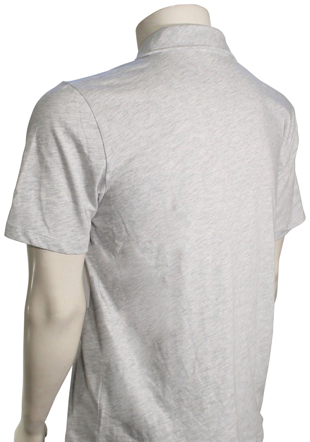 Hurley Ace Vista Polo - White Heather – back view
