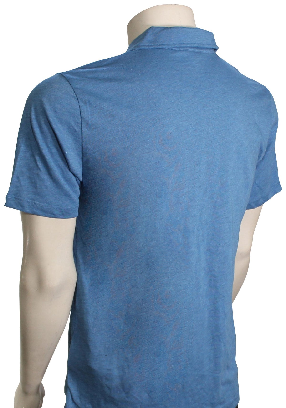 Hurley Ace Vista Polo - Seaview Heather – back view