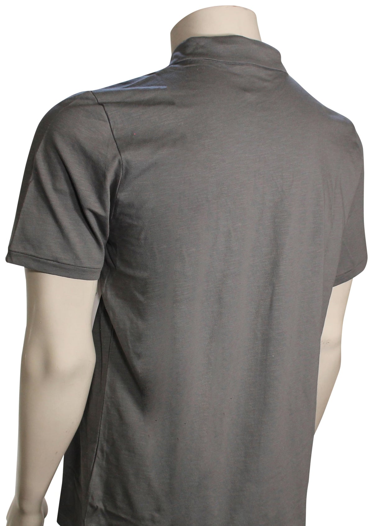 Hurley H2O-Dri Ace Slub Polo - Stone Grey – back view