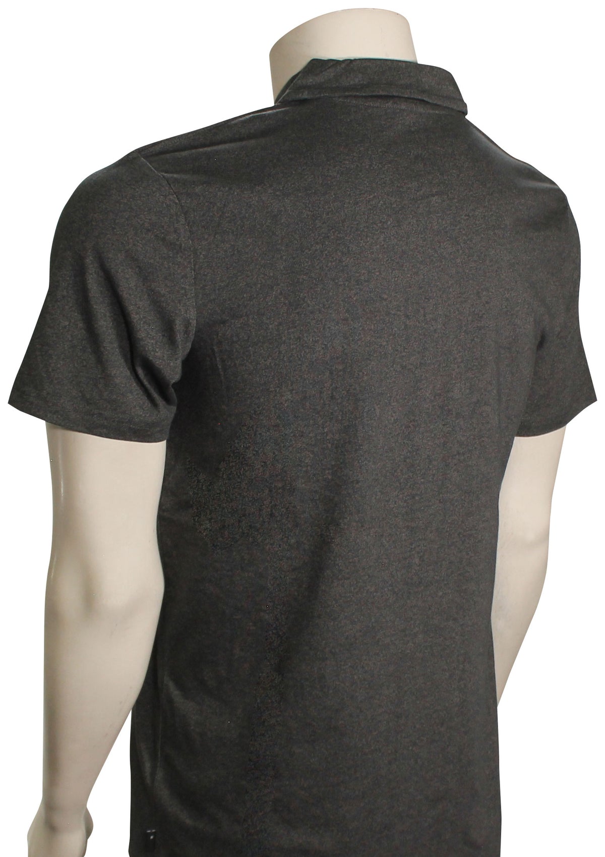 Rip Curl Too Easy Polo - Black Marle, back view