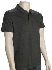 Rip Curl Too Easy Polo - Black Marle, front view