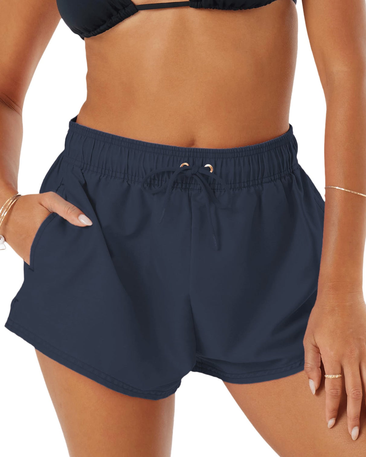 Roxy No Bad Waves 2" Women's Boardshorts - Mood Indigo – alternate view 1