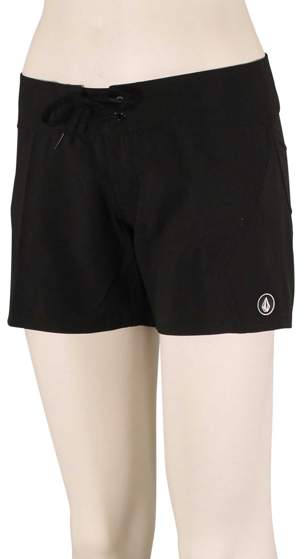 Volcom Simply Solid 5" Women's Boardshorts - Black