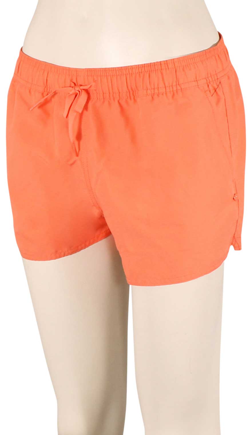 Volcom Simply Core 2" Women's Boardshorts - Dark Coral, front view