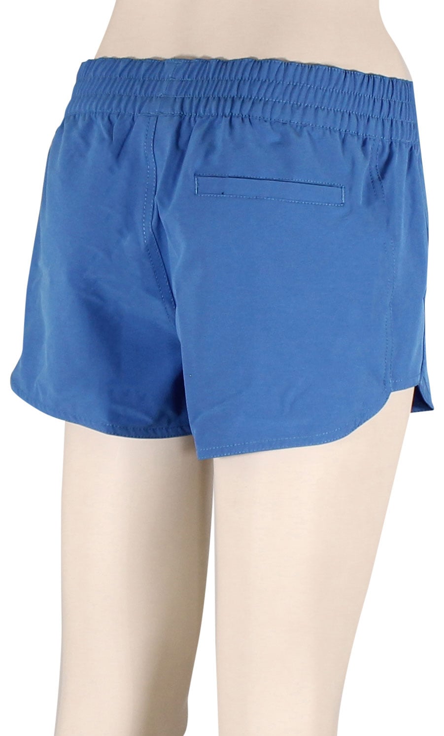 Volcom Simply Solid 2" Women's Boardshorts - True Blue – back view