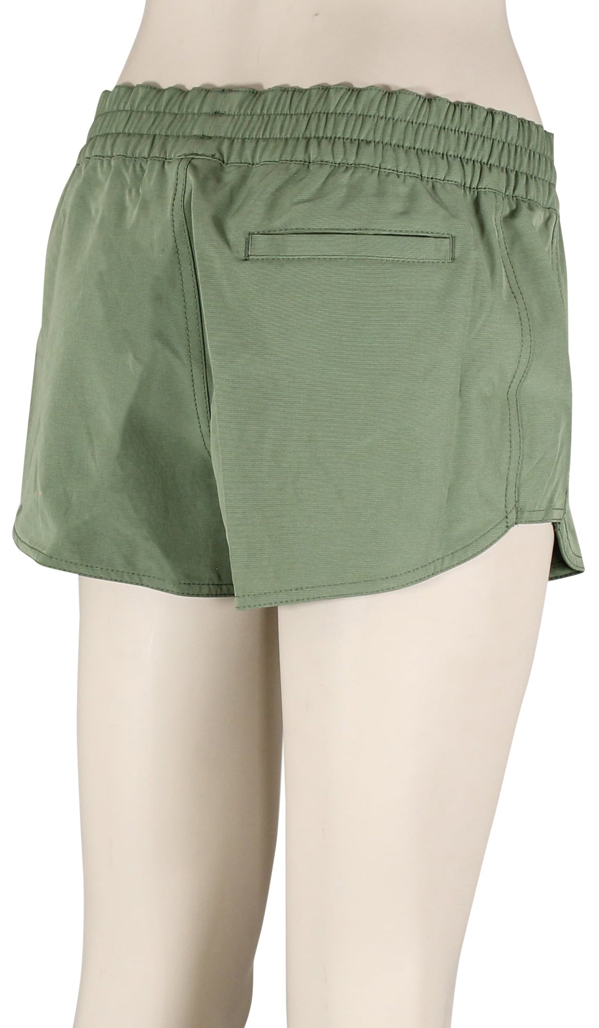 Volcom Simply Solid 2" Women's Boardshorts - Grass Green – back view