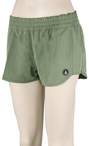 Volcom Simply Solid 2" Women's Boardshorts - Grass Green