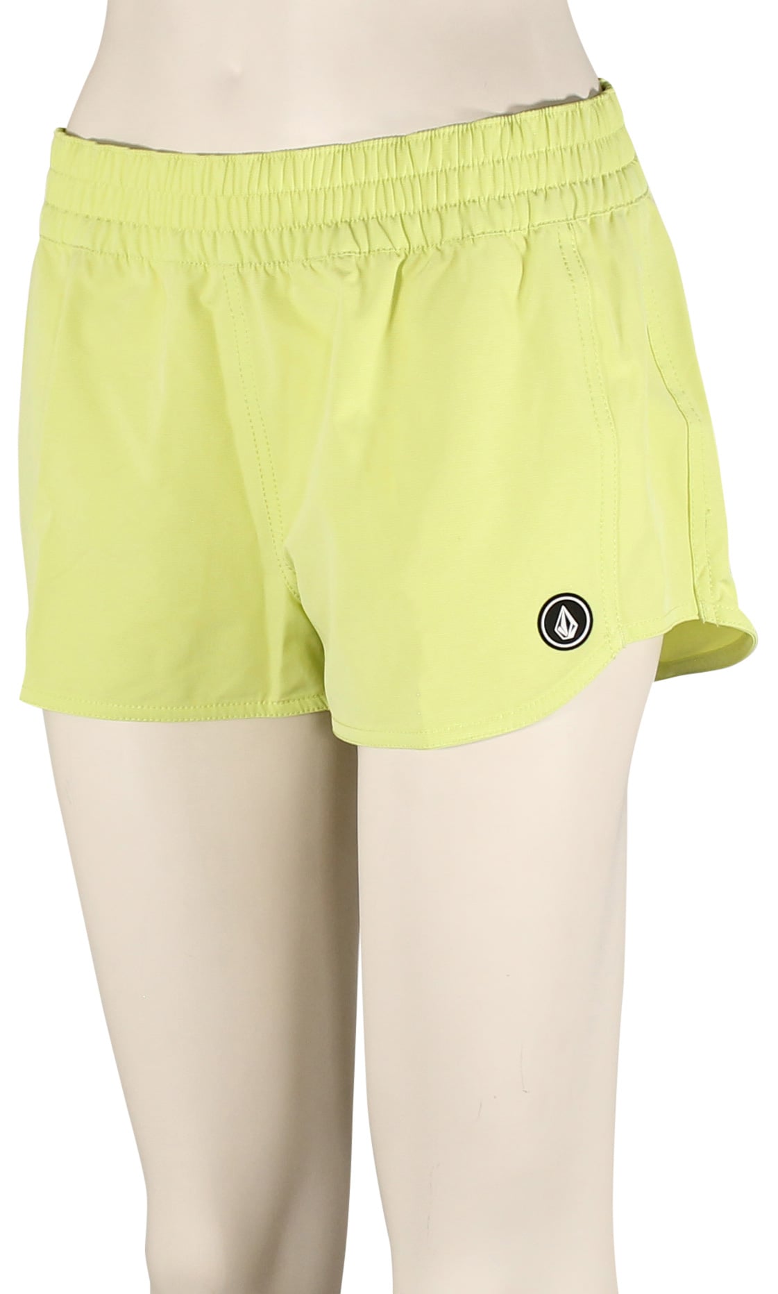 Volcom Simply Solid 2" Women's Boardshorts - Island Green