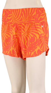 Hurley Beach Break High Waist 2.5" Women's Boardshorts - Beach Break Coral, front view