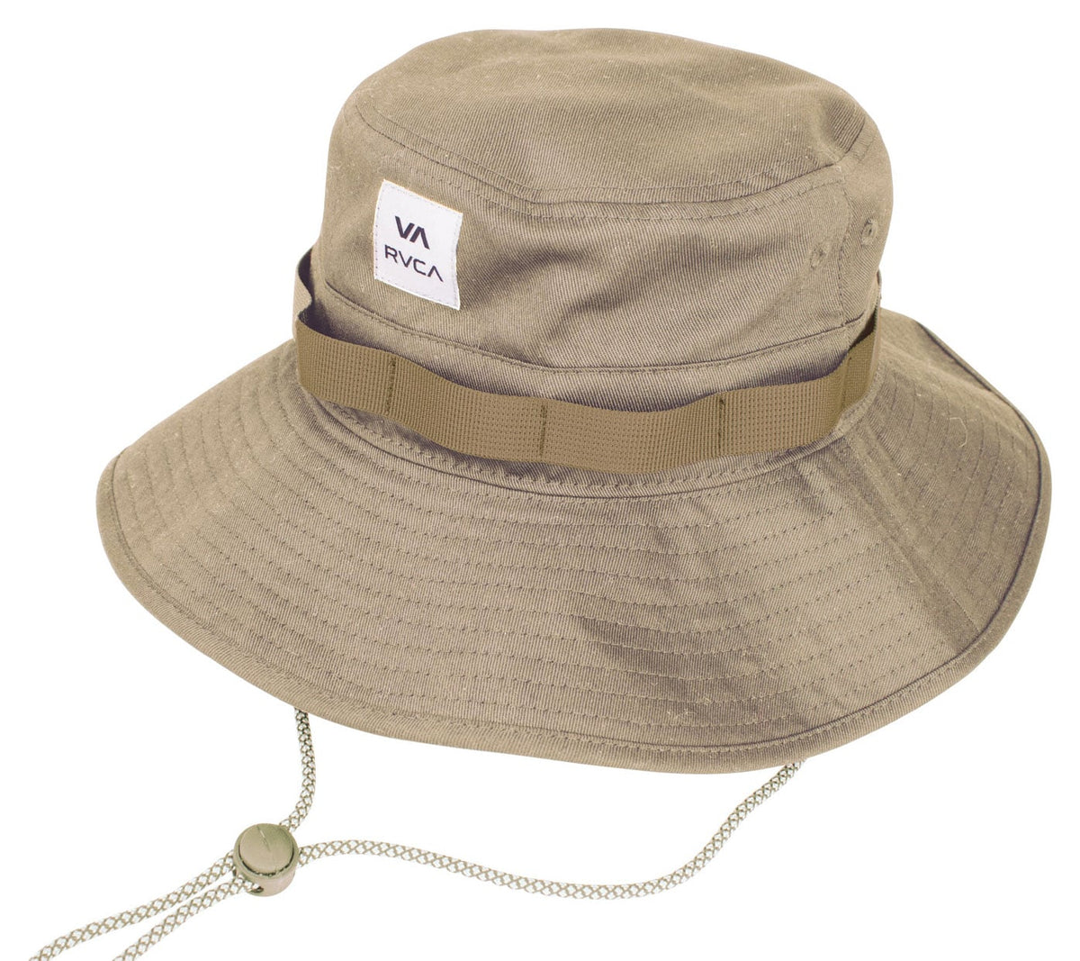 RVCA Sagebrush Men’s Boonie Hat - Wide Brim, Khaki