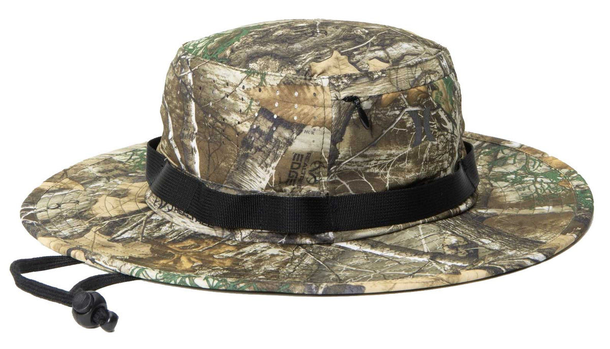 Hurley Vagabond Realtree Surf Hat - Brown Edge Camo – back view