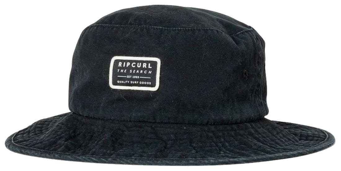Rip Curl Crusher Wide Brim Hat - Black