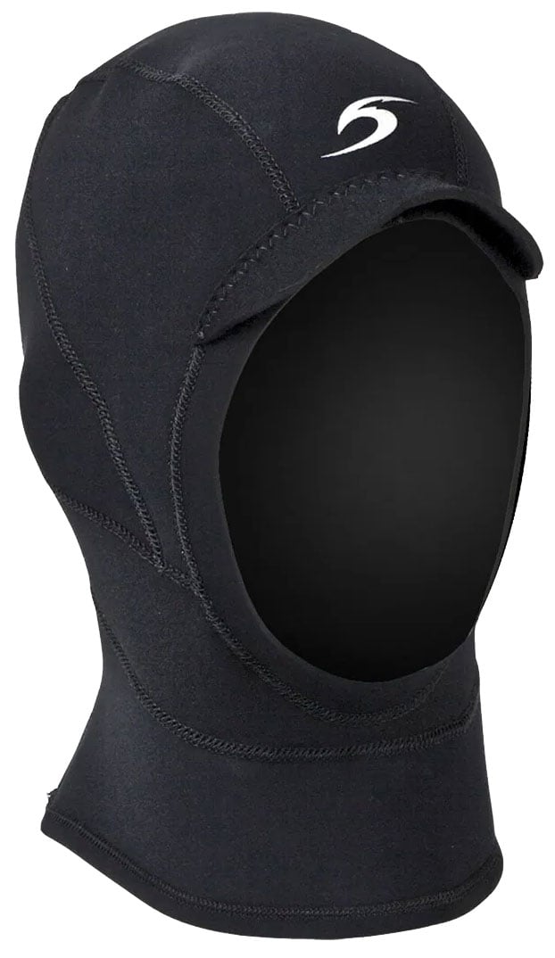 Rip Curl E-Bomb 2mm Neoprene Surf Hood - Black