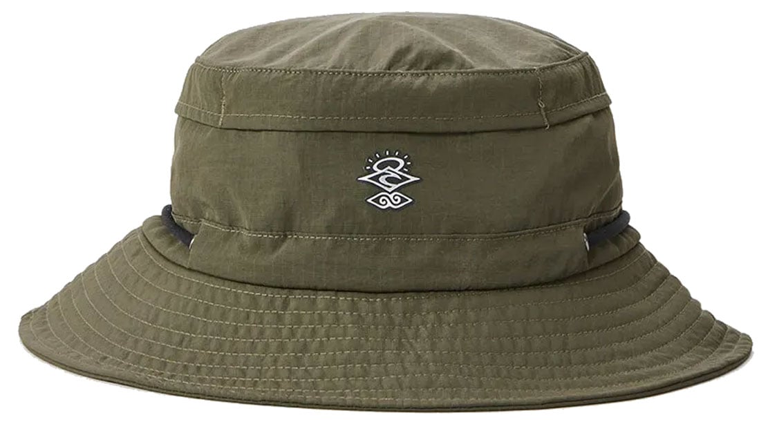 Rip Curl Searchers Tech Mid Brim Hat - Olive - S/M