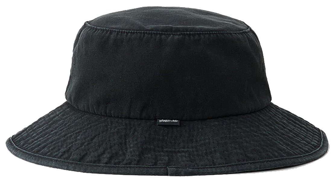 Rip Curl Classic Surf Mid Brim Hat - Black – back view