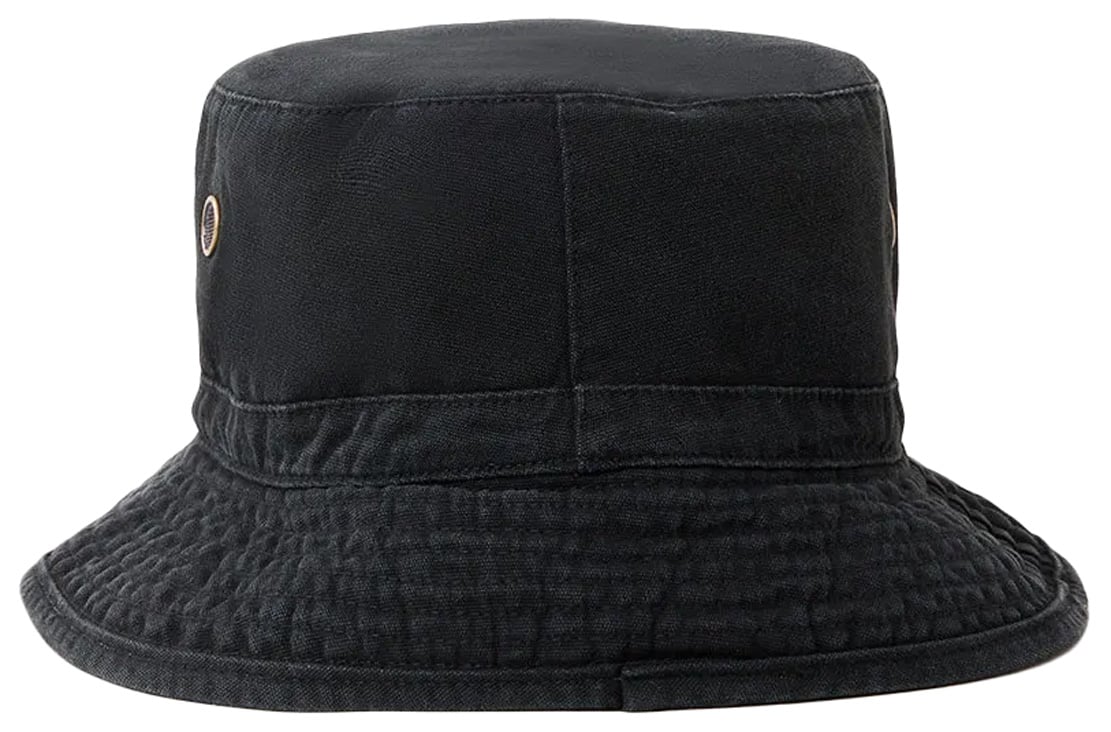 Rip Curl Wetsuit Icon Bucket Cap - Black – back view