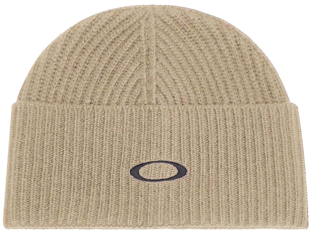 Oakley Ellipse Ribbed Beanie - Humus