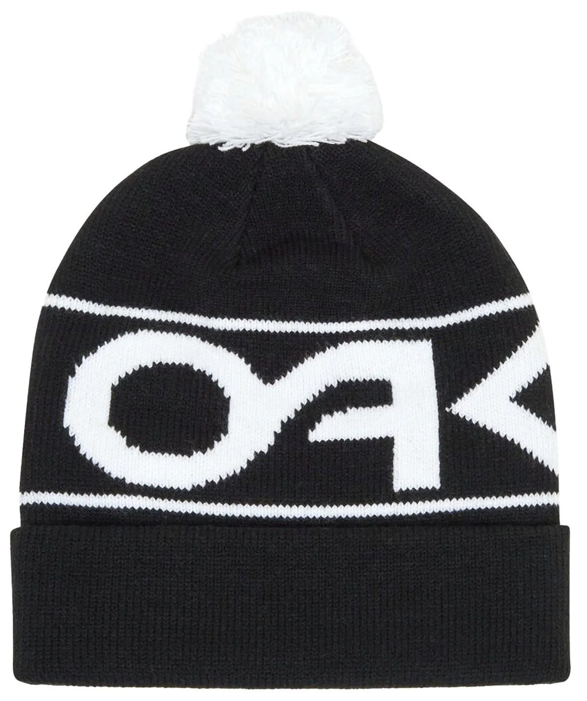 Oakley Factory Cuff Beanie - Black / White Logo