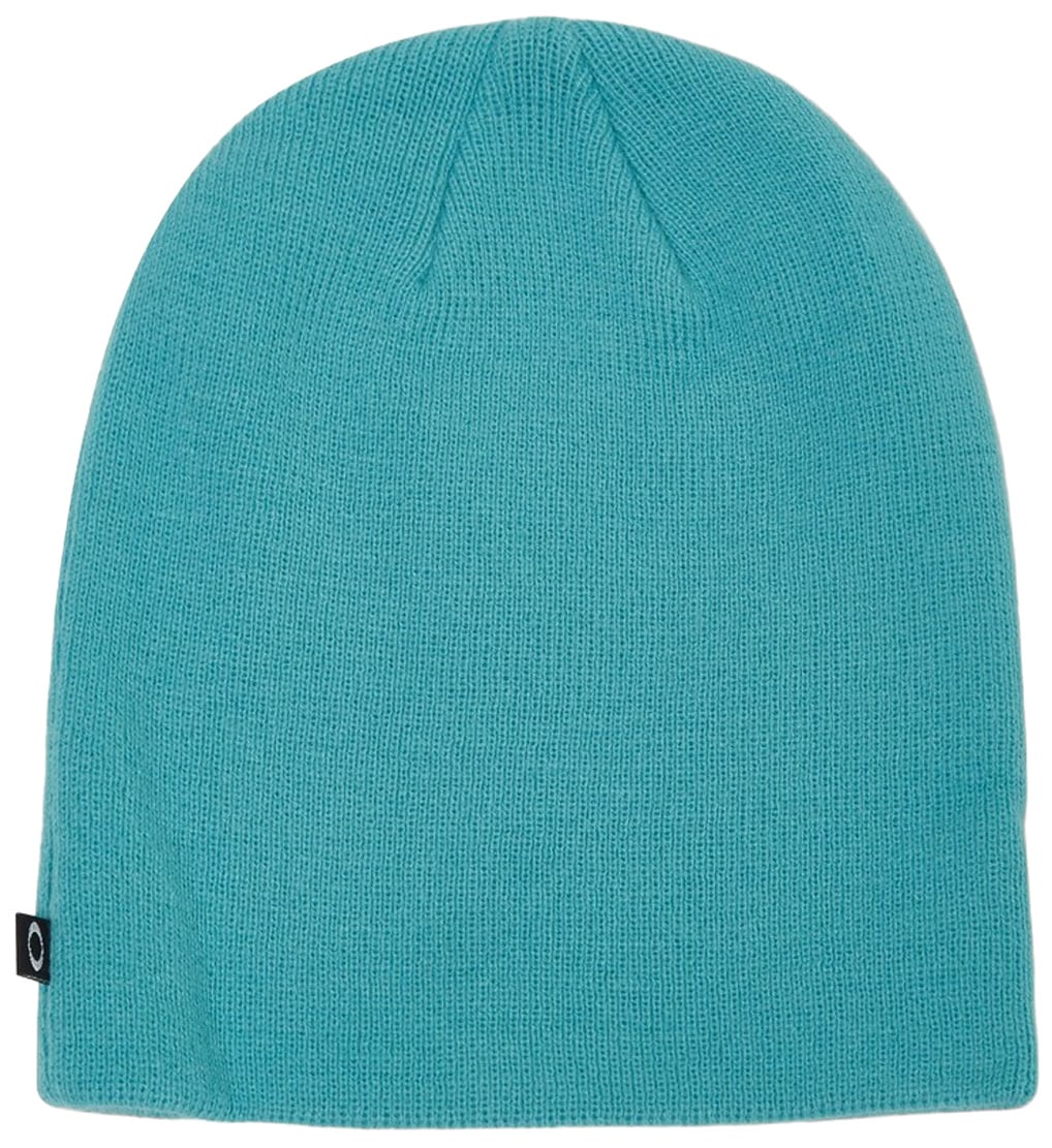 Oakley Fine Knit Beanie - Swimming Pool Blue – back view