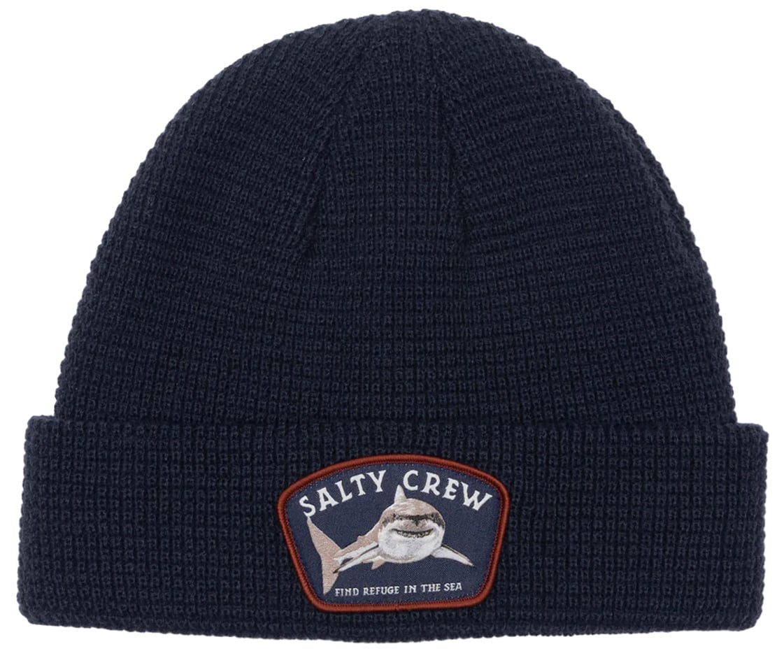 Salty Crew Coastal Beanie - Dark Navy