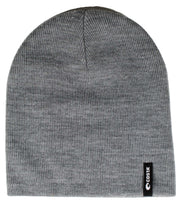 Costa Skull Beanie - Heather Grey