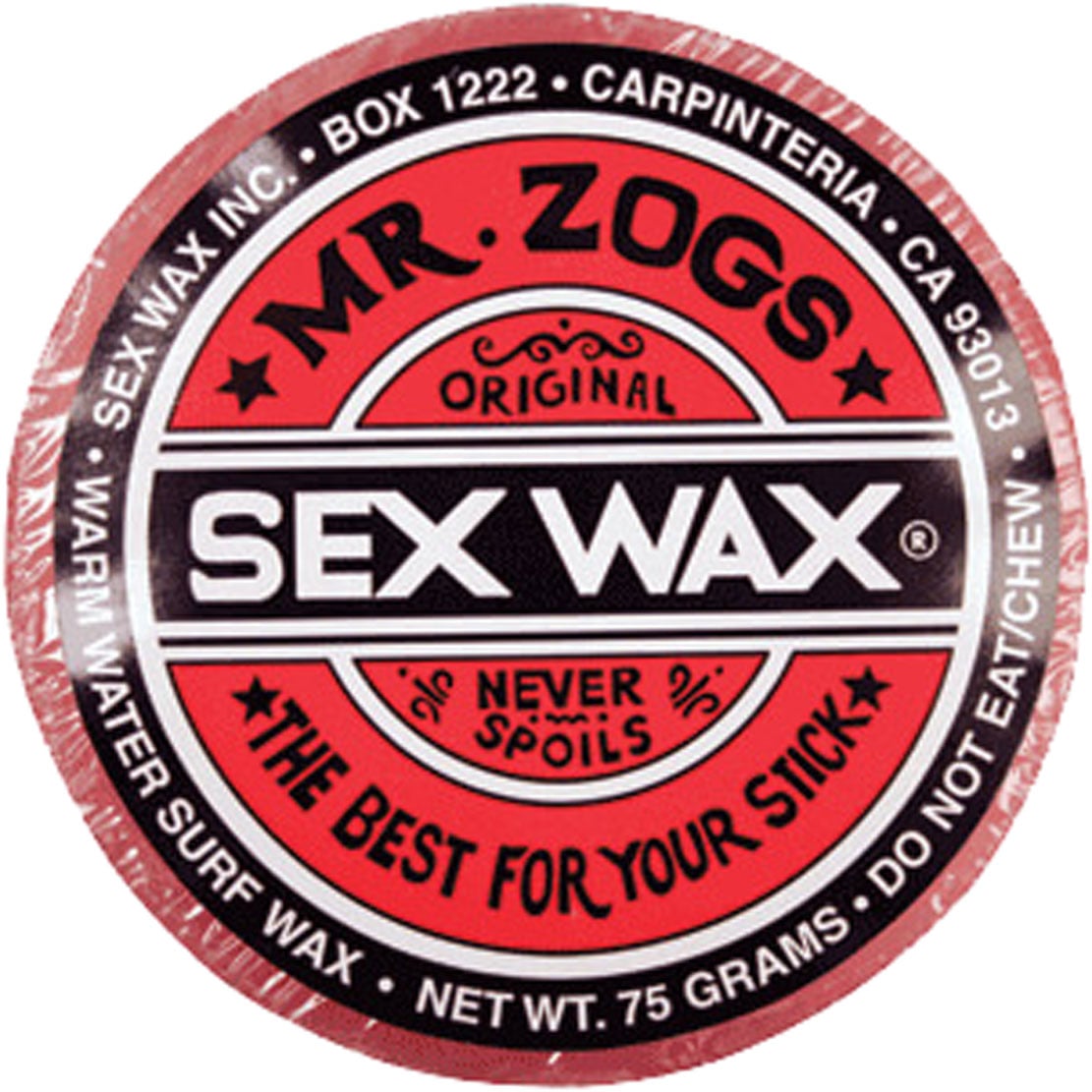 Mr. Zogs Sex Wax Original - Four Warm Bars