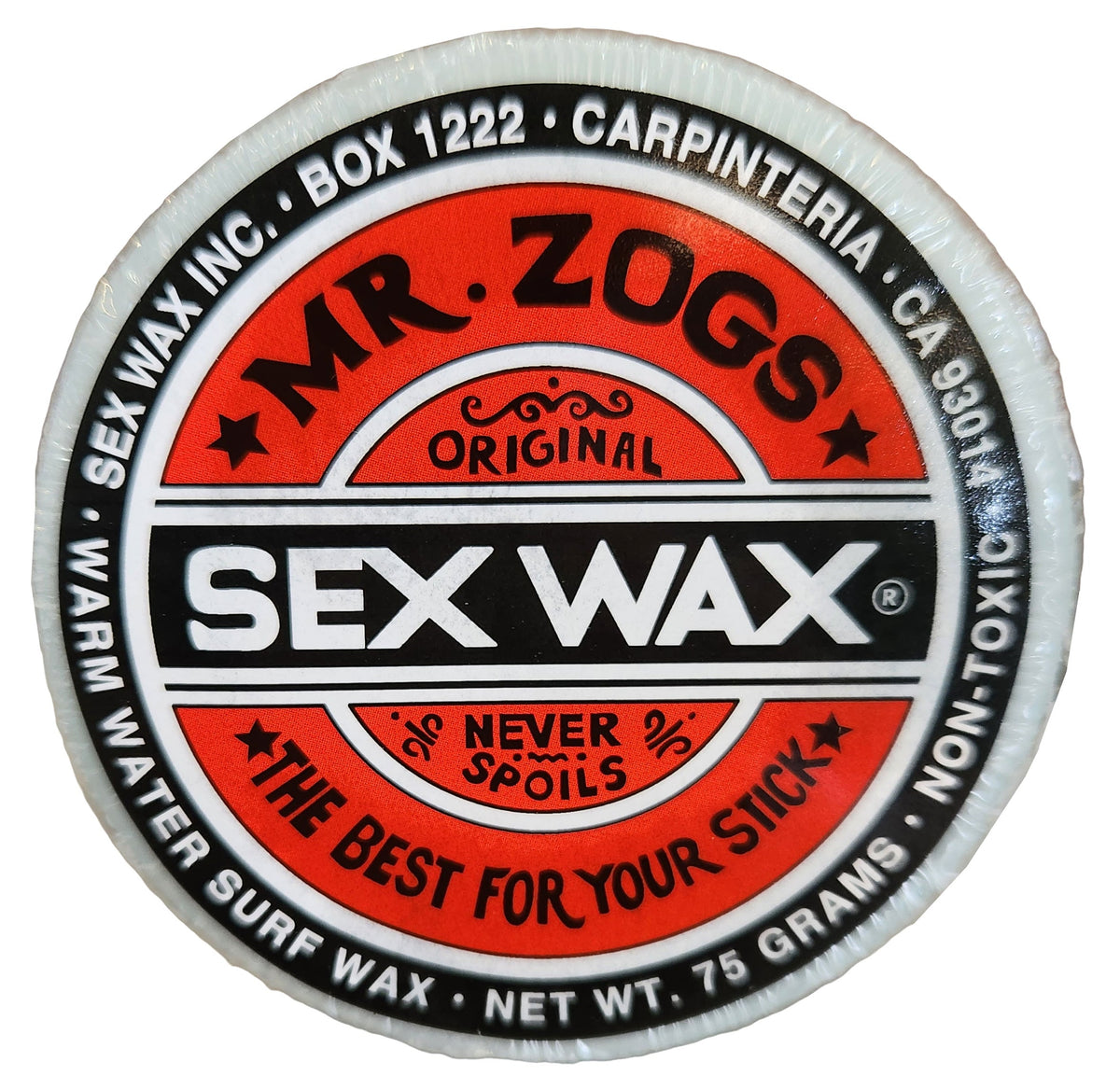 Mr. Zogs Sex Wax Original - Four Warm Bars